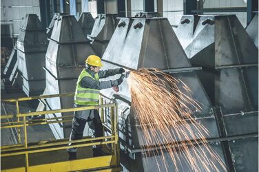 Акумуляторна кутова шліфувальна машина Metabo WPB 18 LTX BL 125 Quick (613075840) 18 В Li-Ion (без акумулятора, без зарядного прис