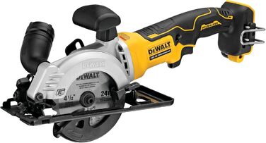 Акумуляторна циркулярна пила Dewalt 18 В DCS571NT (безщіткова, максимальна глибина різання 38 мм, спеціальна конструкція для робот