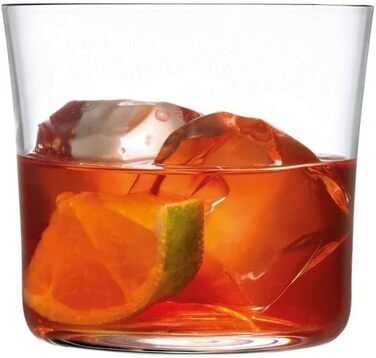 Келихи Negroni Набір для коктейлів з 3 предметів Falco - Fabulous for Negroni, 295 мл, чисте задоволення, безсвинцеве кришталеве скло, включаючи подвійний джигер для змішування, 251.150