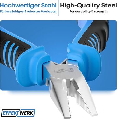 Набір міні-плоскогубців (6 шт.) плоскогубці, довгогубці, гострогубці, вигнуті плоскогубці, кусачки та бічні кусачки інструмент для електронного ремонту