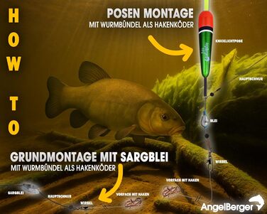 Ящик для риболовних снастей Angel Berger з рибальськими аксесуарами, рибальський кейс, базове рибальське спорядження, рибальський набір