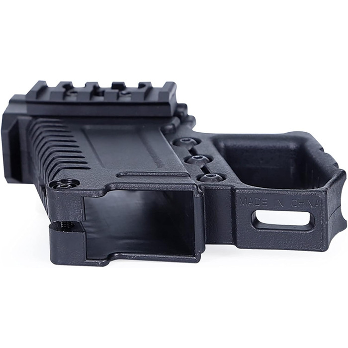 Тактичний комплект Jungle Leopard GB-37-BK – пістолет-карабін для Glock 17/18/19, рейкові бази, зарядний пристрій, кріплення для стрільби