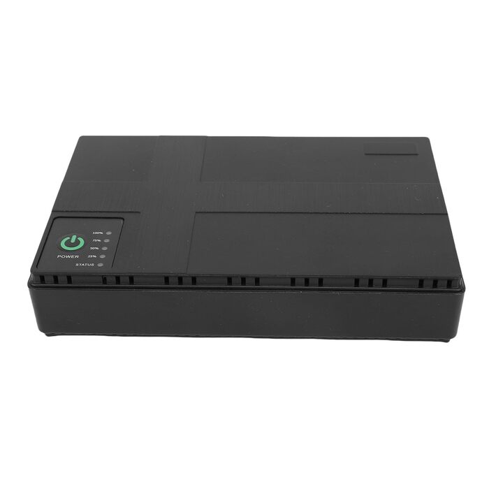 Джерело безперебійного живлення Topiky 10400mAh UPS, міні-UPS 18W з резервним живленням 5V/9V/12V/15V/24V через USB, LAN, PoE для роутерів, модемів (Європейський штекер)