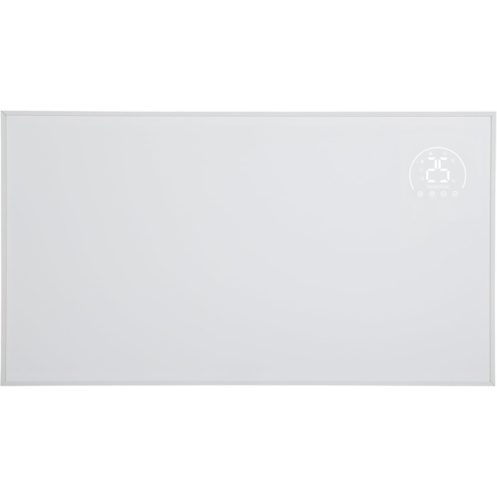 Інфрачервоний обігрівач Heidenfeld HF-HP140 800 Вт для площі до 20 м 3-в-1 керування через додаток Дистанційне керування Сенсорна панель керування Портативний електричний обігрівач Інфрачервоний радіатор з термостатом (HF-HP140 800 Вт)