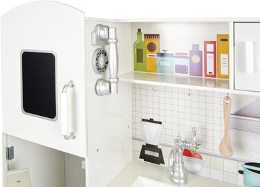 Дерев&39яна кухня Leomark Велика ретро-кухня з дерева - Велика старовинна - Дитяча кухня Ігрові кухонні аксесуари Кухня Дитяча ігр