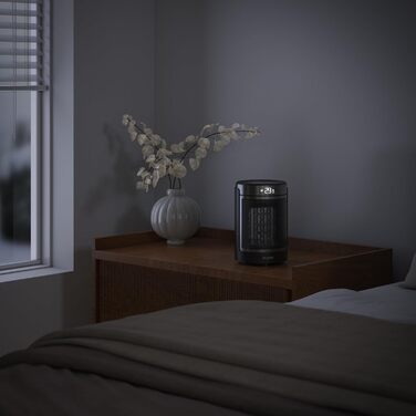 Тепловентилятор з дистанційним керуванням - Режим ECO для енергозберігаючої роботи - Коливання 50 - 2 рівні нагріву - Захист від перегріву та перекидання