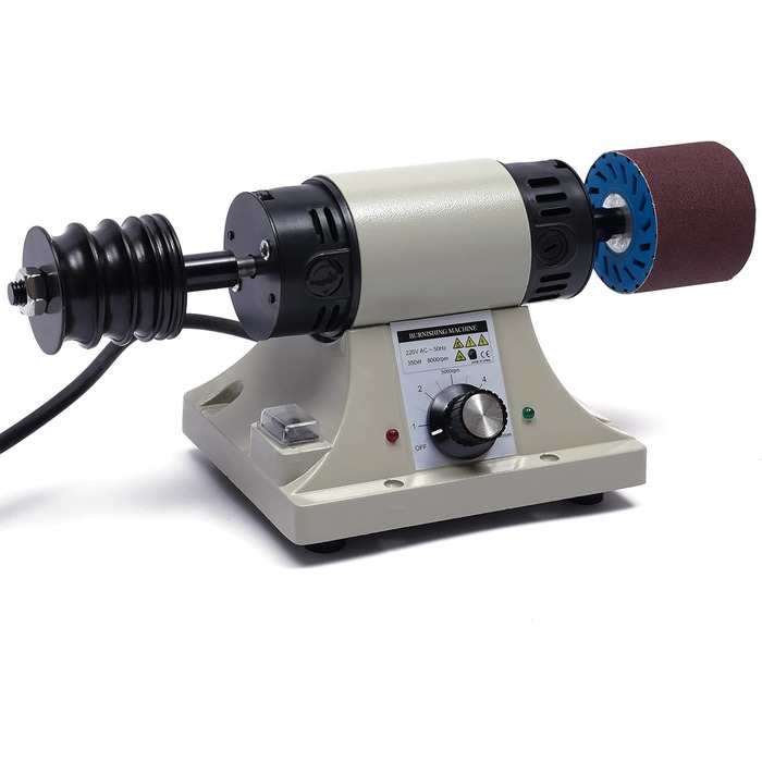 Електрична машина для полірування шкіри Потужність 350 Вт 0-8000 об/хв Підходить для шкіри рослинного дублення Портативний і простий у використанні