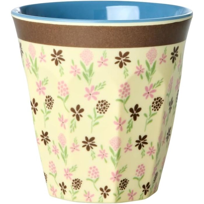 Чашки з рису та меламіну - принт павича та квітки - набір із 6 чашок, дитячі чашки, кемпінгові чашки, кемпінговий посуд, чашки для пиття, меламіновий посуд, ударостійкий, без бісфенолу А, набір чашок 160 мл, малий