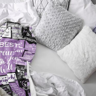 Подарунки для найкращого друга, подарунок для найкращого друга, подарунок на день народження найкращого друга, подарунок на день народження найкращого друга, подарунки для жінок, подарункова ковдра для подруг 150130 см найкращий друг 150130 см