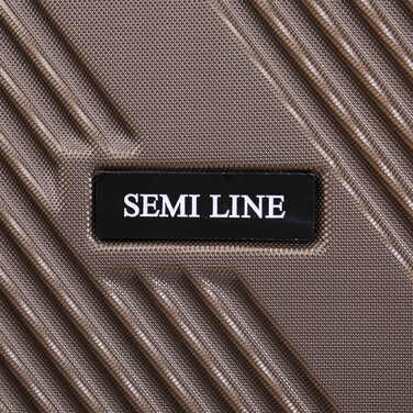 Валіза Semi Line 24' (M) Brown (T5850-2)