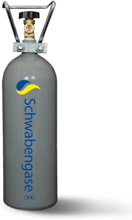 Балон CO2 Schwabengase 2 кг – харчовий газ для акваріумів і систем дозування