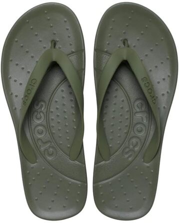 Унісекс Crocs FlipFlipflop 48/49 EU армійського зеленого кольору