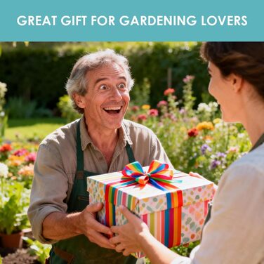 Набір садових інструментів Gartenwerkzeug, 7 предметів, для догляду за садом, стійкий до іржі. Садовий набір з органайзером-сумкою для інструментів, ідеальний подарунок для жінок-садоводів.