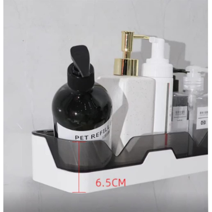 И полиця для ванної кімнати, полиці для ванної кімнати без свердління, полиця для душу пластикові кошики для душу, що кріпляться н