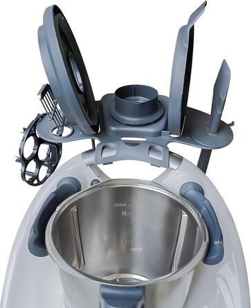Тримач для аксесуарів Thermomix, Підходить для TM5 і TM6, Місце для 9 аксесуарів, Полиця для кухонного комбайна Зберігання аксесуарів
