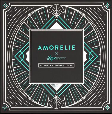 Еротичний адвент-календар AMORELIE Luxury Edition 2025, 24 преміальні інтимні подарунки