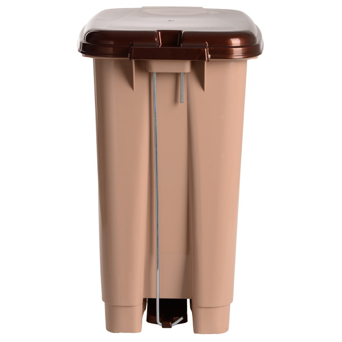 Корзина д/сміття VIOLET HOUSE 0156 Beige з педал. 8 л (0156 Beige 8 л) (7246359)