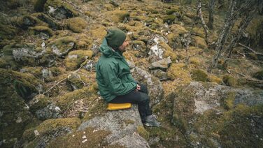 Крісло Robens Air Impact 38, 40 x 27 x 3,8 см, для дорослих, унісекс, сіре, один розмір