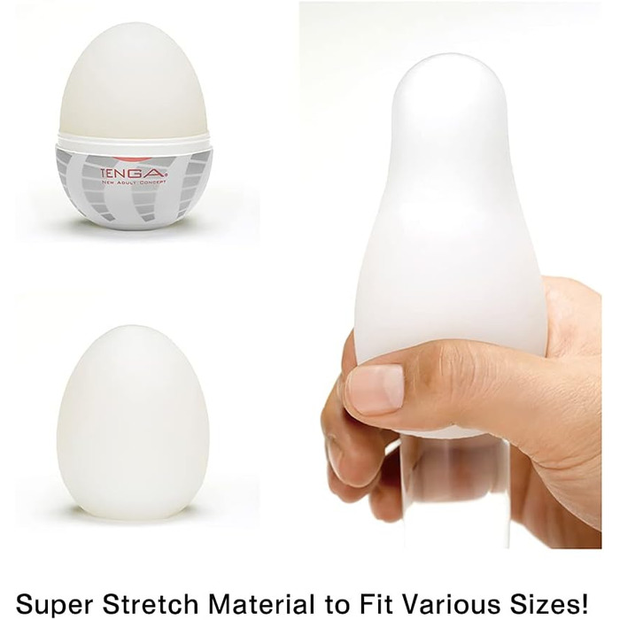 Mастурбатор TENGA EGG Tornado для чоловіків, одноразовий, з 5 мл лосьйону