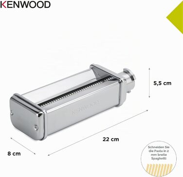 Насадка для спагеті Kenwood KAX984ME, срібляста
