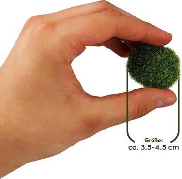 Мохові камені штучний зелений декор штучний мох кульки декор мохові кульки мох камені декор штучні камені зелені рослини декор для садових тераріумів декоративні камені мохові камені штучний мох, 8 шт.