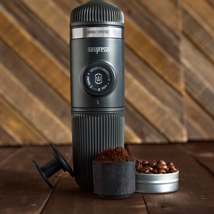 Аксесуар для портативної еспресо-машини Nanopresso. Подвійний еспресо, лунго один розмір чорний