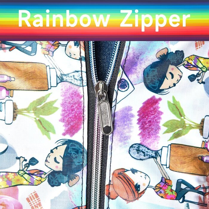 Велика складна дорожня сумка Arxus Носіть дорожню сумку поверх багажу на вихідних за допомогою плечового ременя. Дівчата малюють.