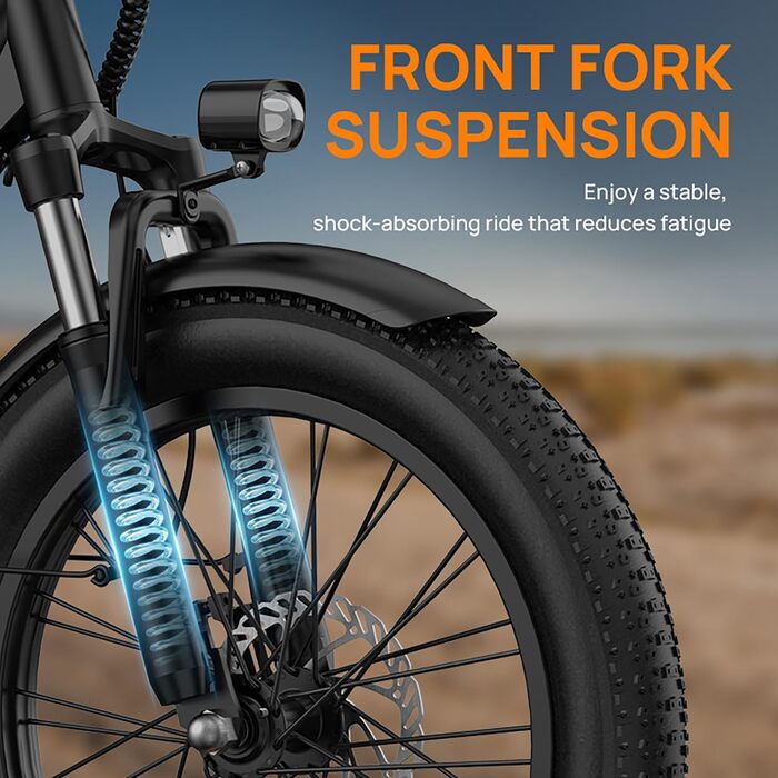 Дорослий електровелосипед, 20 x 3.0-дюймовий електричний велосипед із товстими шинами для міських поїздок, змінний акумулятор 48 В 13 Аг, запас ходу до 100 км, двигун 250 Вт із РК-дисплеєм, 7-швидкісний електричний велосипед для чоловіків та жінок, чорний