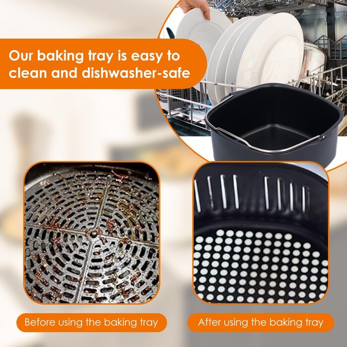 Тісстингова фритюрниця Форма для торта, залізний торт для випічки Бочка для випічки сиру Форми для випічки тортів Форма для випічки хліба Форма для хліба Аксесуари для фритюрниці для HD9925 HD9860 HD9905 01 (18 см)