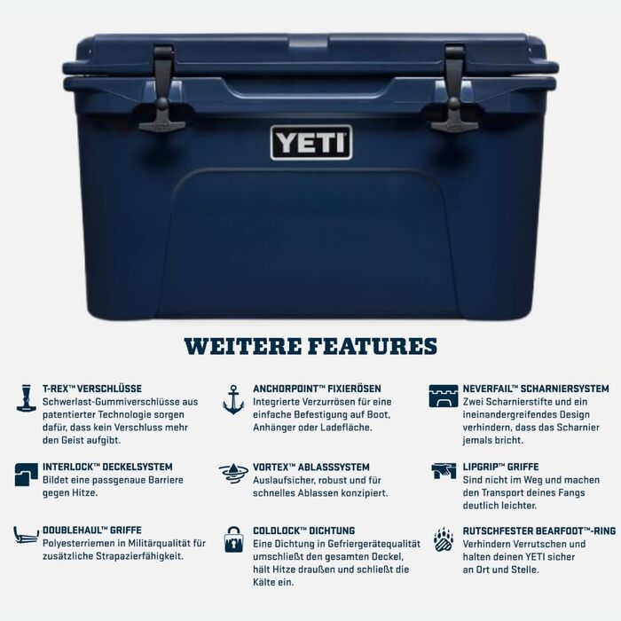 Радіатор YETI Tundra 45 кольору вугілля