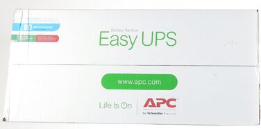 ДБЖ APC Easy UPS - BVX900LI-GR - джерело безперебійного живлення 900 ВА з виходами Schuko, резервний акумулятор і захист від перенапруг, резервний акумулятор зі стабілізатором стабілізатора, світлодіодні індикатори 900 ВА / 480 Вт DIN-виходи одинарні