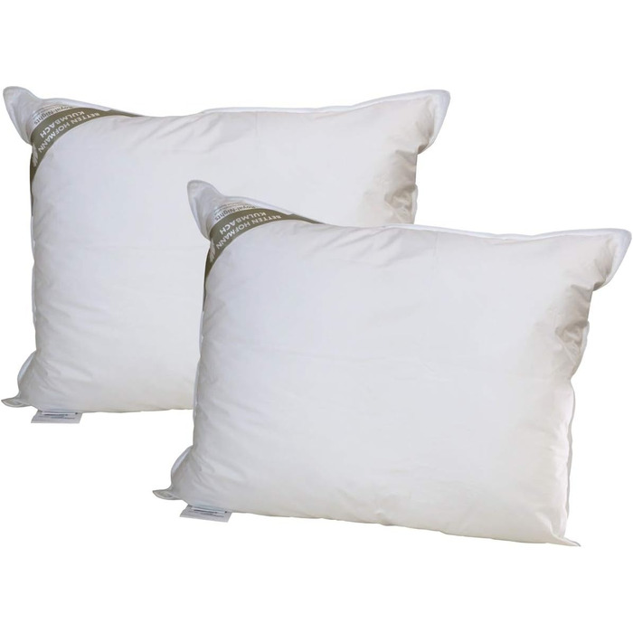 Подушка Hofmann Franken, подушка для голови, пір&39яна подушка, 50x60 см, 15 пух, 550 г, можна прати