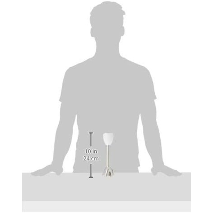 Насадка для блендера Braun хром MR5000, MR6000 4191,4192