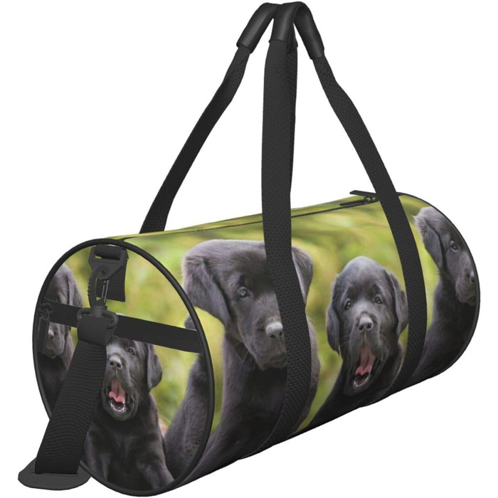 Велика дорожня сумка Гавайська Пальма Легка та міцна Ідеальний подарунок для походів, відпусток, ділових поїздок та іншого, Лабрадор Ретрівер, Універсальний розмір