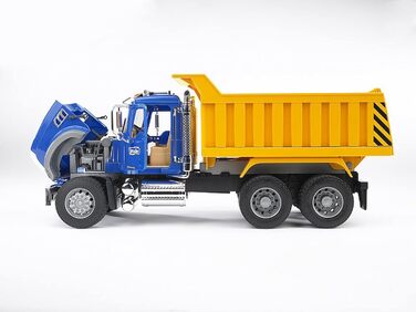 Вантажівка Mack Granite з кузовом-самоскидом - масштаб 116 вантажівка вантажівка транспортер вантажівка будівельний автомобіль будівельний майданчик, 02815 -