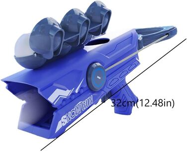 Метальник сніжок, снігова іграшка для дітей, пістолет-бластер для сніжок, снігомет і пускова установка з 3 затискачами у формі качки - зимова іграшка для вулиці, іграшка для боротьби зі сніжками для дітей і різнокольорова