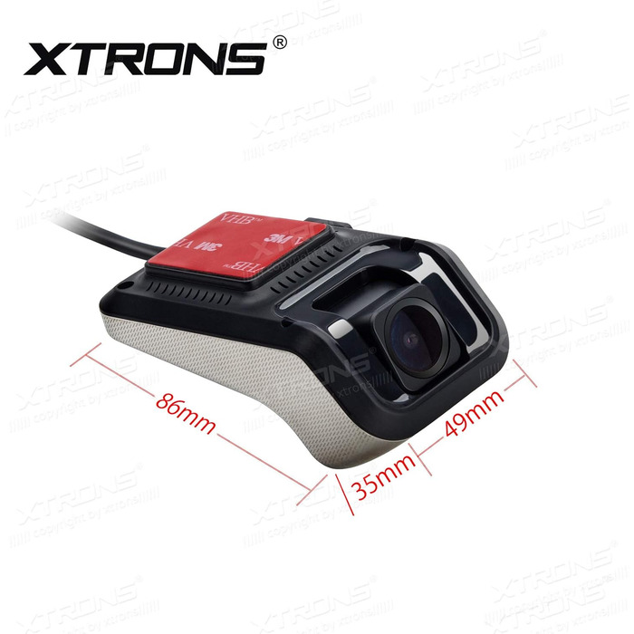 Автомобільна камера Автомобільний відеореєстратор Відеореєстратор Приладова камера 140 Ширококутова камера USB Міні-рекордер, нічн
