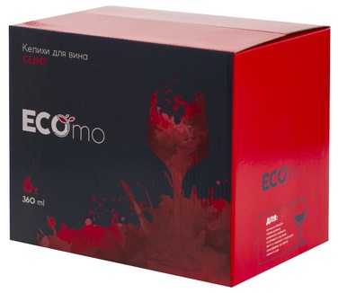 Набір келихів ECOmo Glint, 6X360 мл (6905508)
