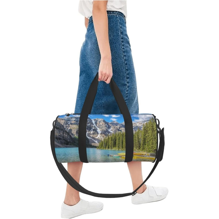 Спортивна сумка для подорожей Банф, чорна, універсальний розмір