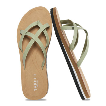 Жіночі шльопанці TARELO, літні, розмір 36-41, A, зелені, 37 EU