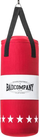 Боксерський набір Bad Company для дітей та підлітків до 12 років I Боксерська груша з підвіскою 55 х 25 см і боксерськими рукавичк