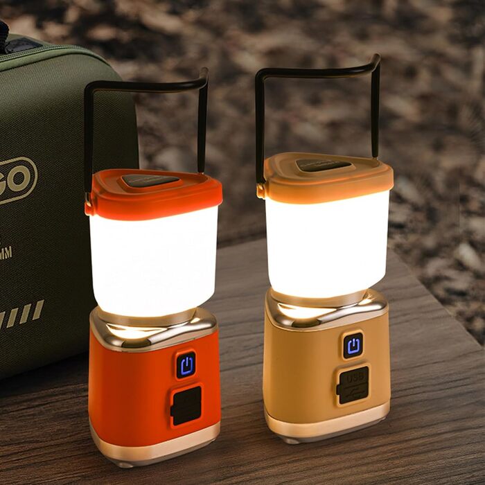 Ручний атмосферний світильник, портативний кемпінговий ліхтар, акумуляторний, з регульованою яскравістю, підвісний намет, аварійне освітлення, міцний, акумуляторний, з регульованою яскравістю, підвісний намет, зелений