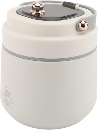 Вакуумно-ізольований контейнер для їжі з ложкою та паличками для їжі міцна ізоляція для офісу та школи.