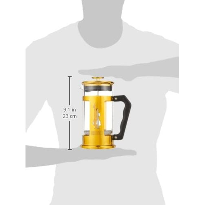 Френч-прес Preziosa, 1 л золото, 6850