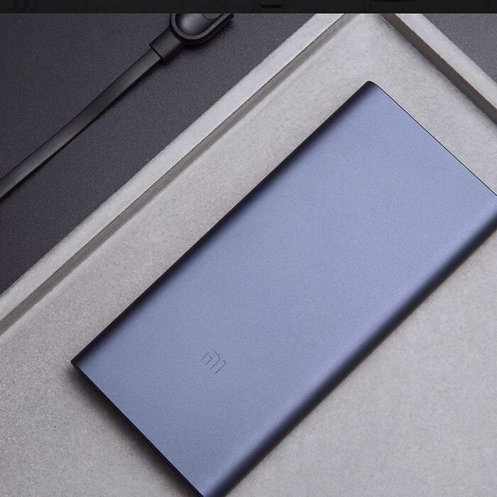 Синьо-чорний), 10 000 мАг, алюмінієвий корпус, технологія швидкої зарядки, індикація стану та функцій зарядки, 2 шт. USB-A, Micro