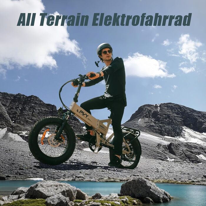 Складаний електровелосипед, електричний велосипед з акумулятором 48 В 16,5 Аг, 25 км/год, 7 швидкостей, запас ходу до 120 км, шини 204,0 дюйма, крутний момент 100 Нм для будь-якої місцевості, електровелосипед для чоловіків та жінок, Z20 Plus темно-сірий