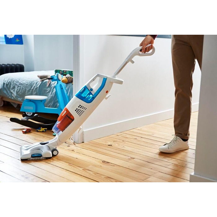 Паровий пилосос RY8544 Пилосос і швабра одночасно Знімна насадка з багатьма насадками 1700 Вт Білий