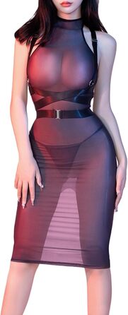 Боді-костюм сексуальний повний об&39єм колготки жіночий без рукавів боді нейлон повний об&39єм панчохи білизна чорний