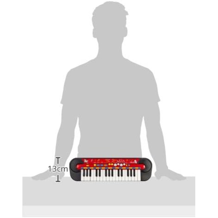 Мій музичний світ Клавіатура, 32 клавіші, 8 демо, 6 ритмів, 45x13см, від 3 років, 106833149 -