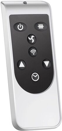 Електричний обігрівач Sichler для побутової техніки конвекторний обігрівач з Wi-Fi, 2000 Вт, додаток, голосове керування, дистанційне керування (електричний обігрівач, електричний радіатор, променевий обігрівач)